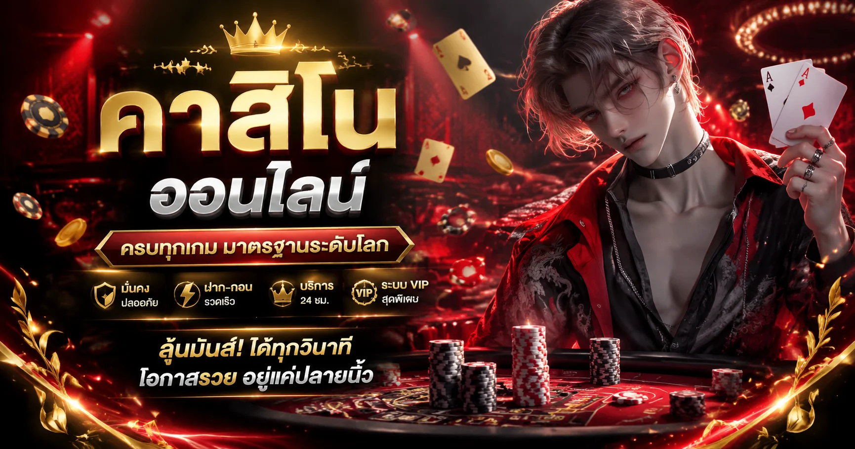 คาสิโนออนไลน์ LUCKGAME99 บาคาร่าสดดีลเลอร์จริงตลอด 24 ชั่วโมง