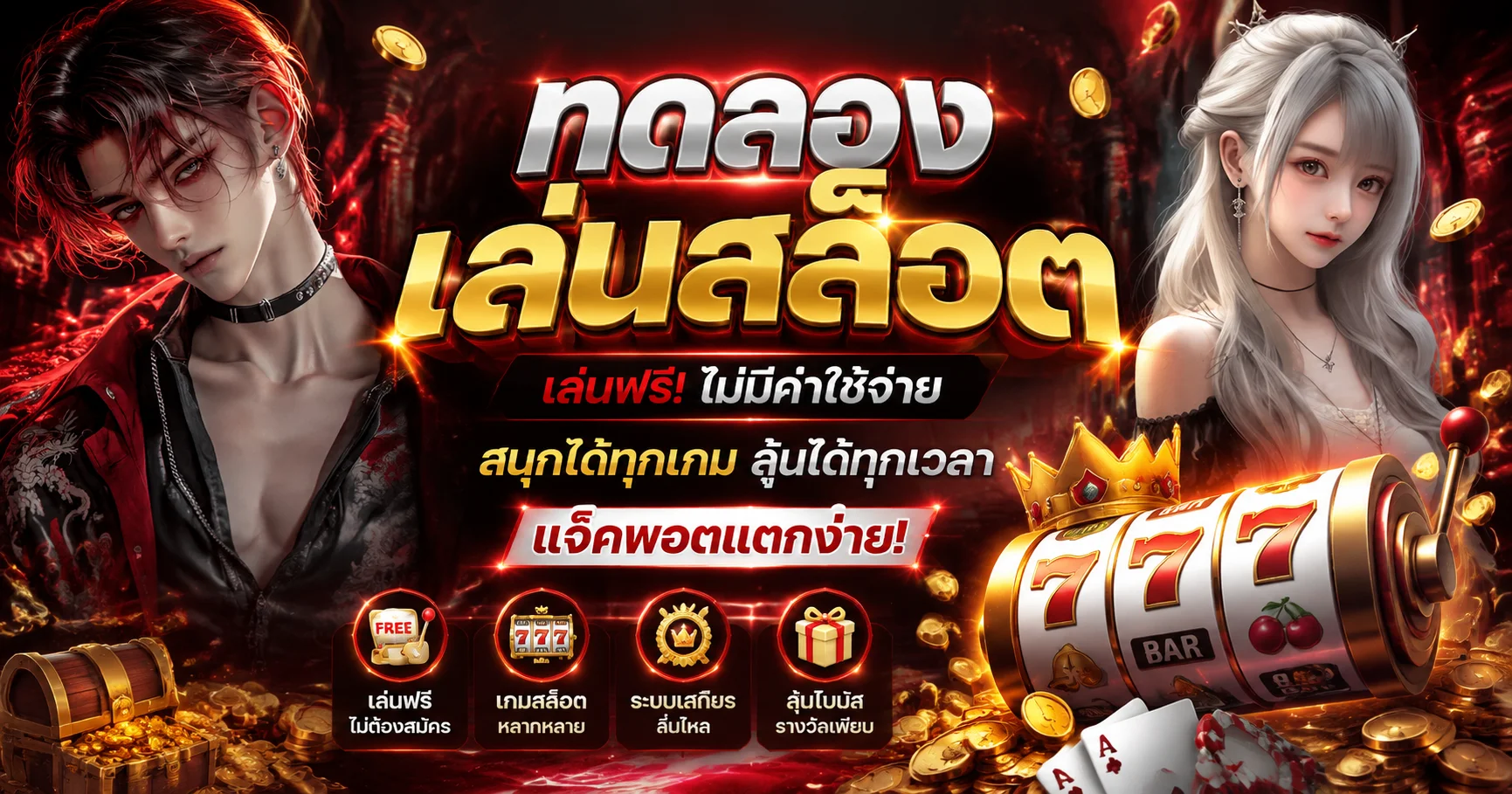 ทดลองเล่นสล็อตฟรี LUCKGAME99 ไม่ต้องฝากเงิน เลือกจากกว่า 500 เกม